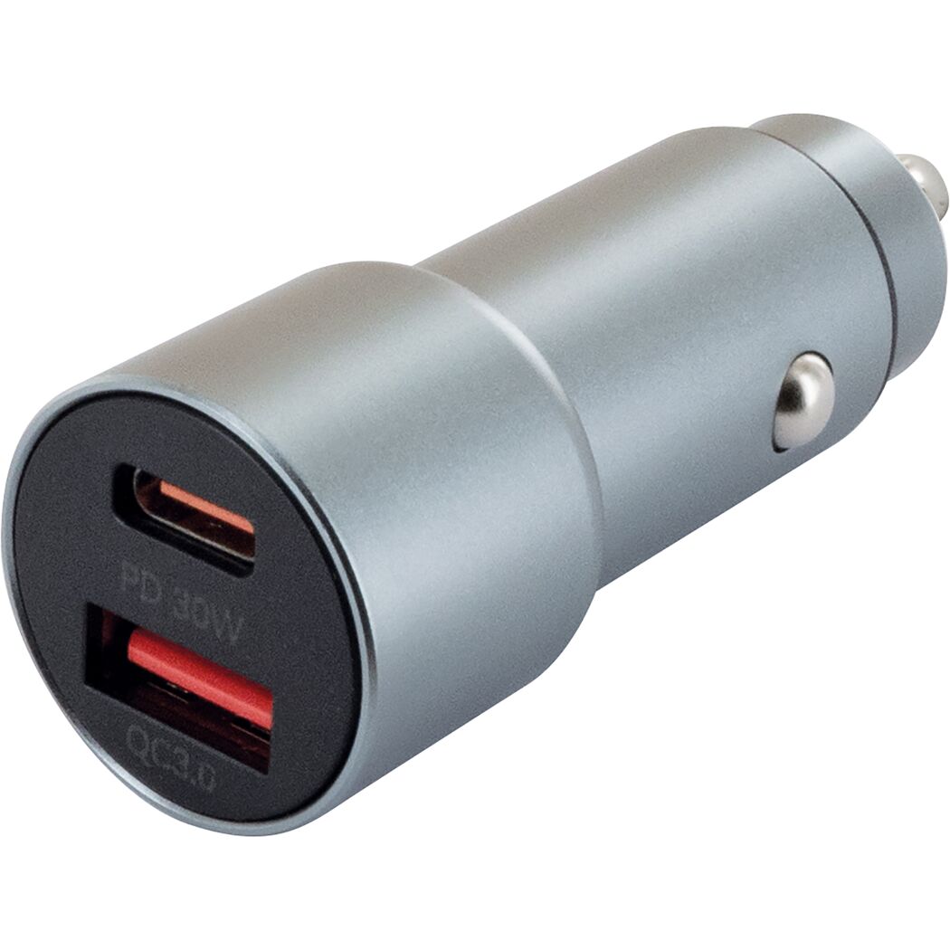 KFZ-Ladeadapter 12 V 38 W USB-C/USB-A