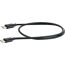 Ladekabel USB-C auf USB-C schwarz 80 cm