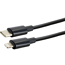 Ladekabel schwarz USB-C auf Lightning