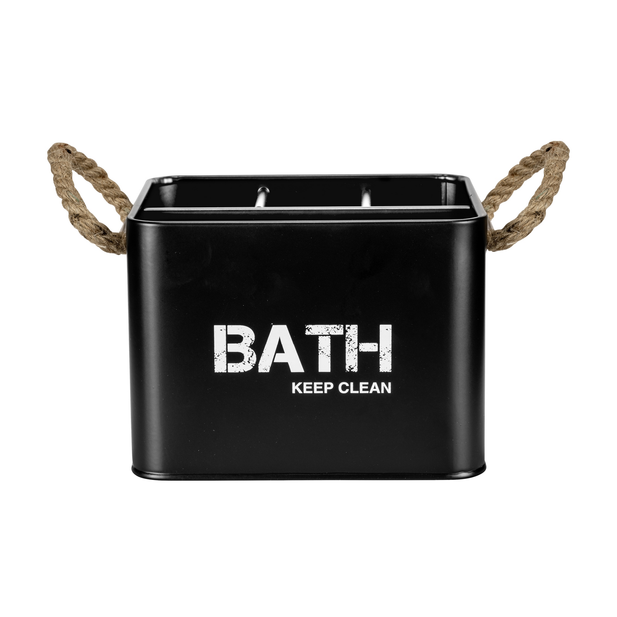 Aufbewahrungsbox 'Gara' Stahl schwarz 19 x 12,5 x 13 cm