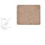 Badteppich 'Badia' beige 55 x 65 cm