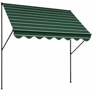 Klemmmarkise 'Exklusiv' grün 250 x 150 cm