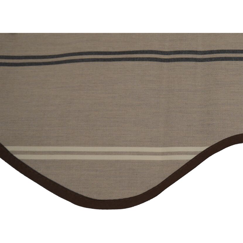 Klemmmarkise 'Exklusiv' mit Volant/wasserabweisend 300 x 150 cm