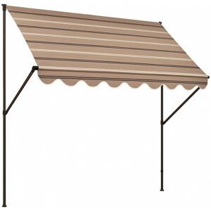 Klemmmarkise 'Exklusiv' beige 400 x 150 cm