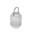 Laterne Metall weiß 18 cm