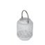 Laterne Metall weiß 18 cm