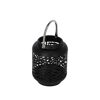 Laterne Metall schwarz 18 cm