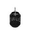 Laterne Metall schwarz 18 cm
