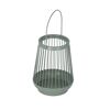 Laterne Metall mintgrün 19 cm