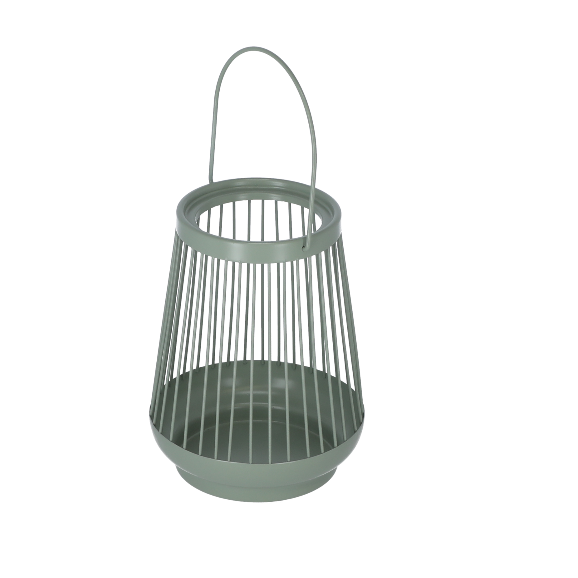 Laterne Metall mintgrün 19 cm