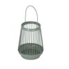 Laterne Metall mintgrün 19 cm