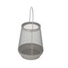 Laterne Metall taupe 19,5 cm