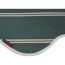 Klemmmarkise 'Exklusiv' mit Volant/wasserabweisend 350 x 150 cm
