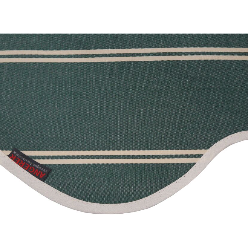 Klemmmarkise 'Exklusiv' mit Volant/wasserabweisend 350 x 150 cm