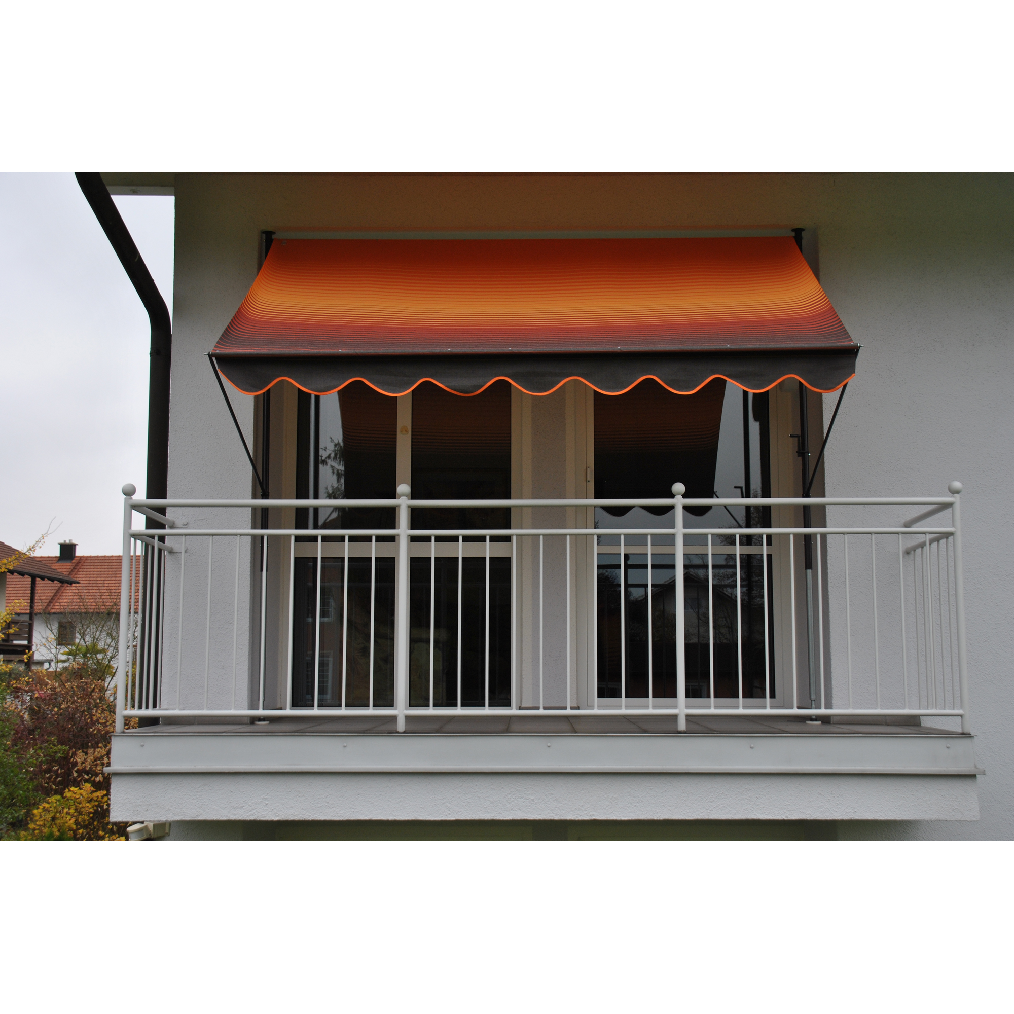 Klemmmarkise 'Exklusiv' orange 200 x 150 cm