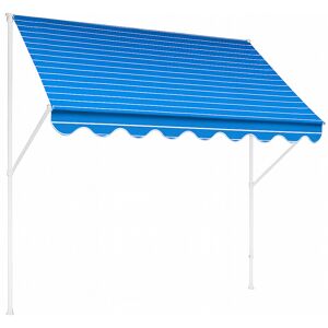 Klemmmarkise 'Exklusiv' blau 200 x 150 cm