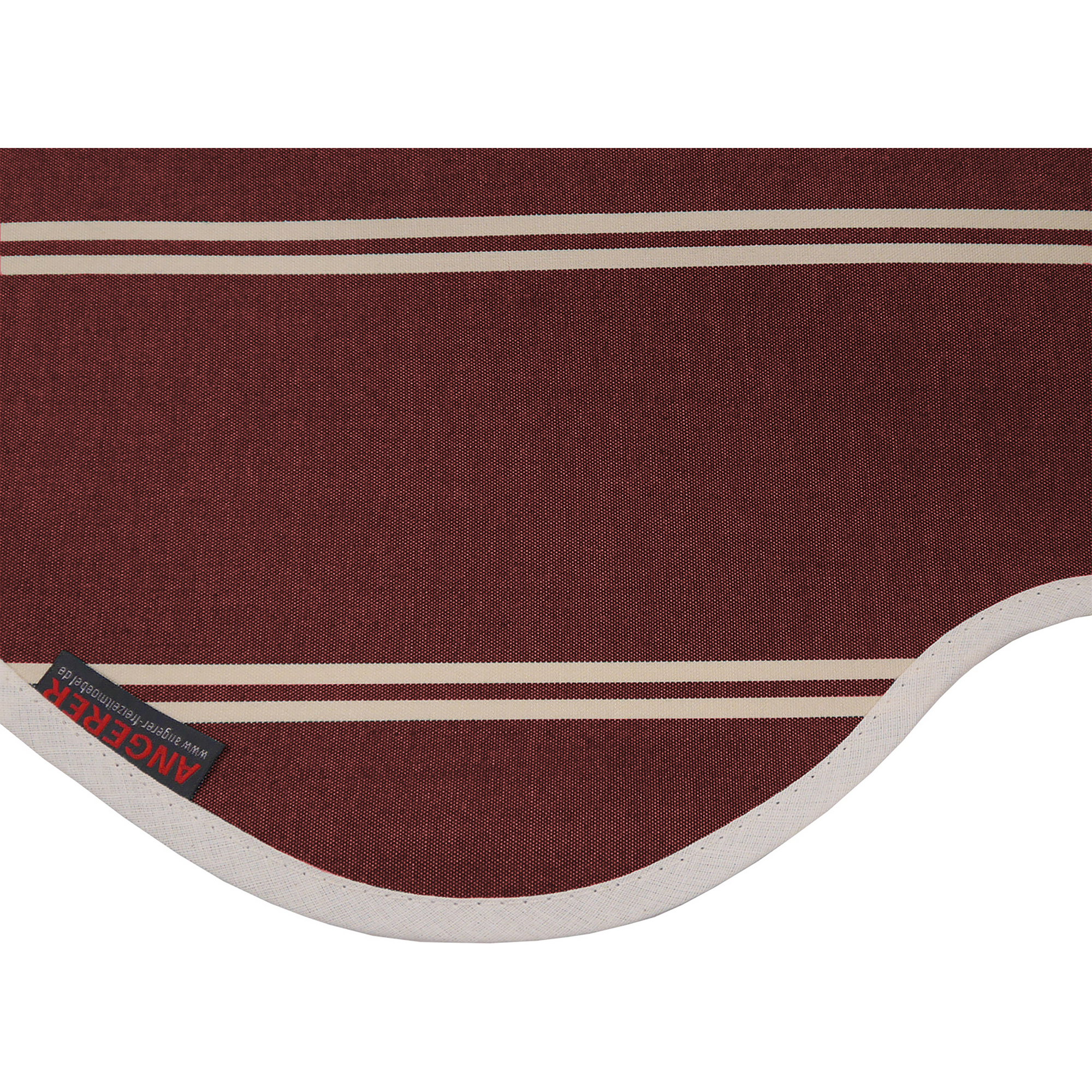 Klemmmarkise 'Exklusiv' mit Volant/wasserabweisend 200 x 150 cm