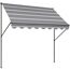 Klemmmarkise 'Exklusiv' mit Volant/wasserabweisend 200 x 150 cm
