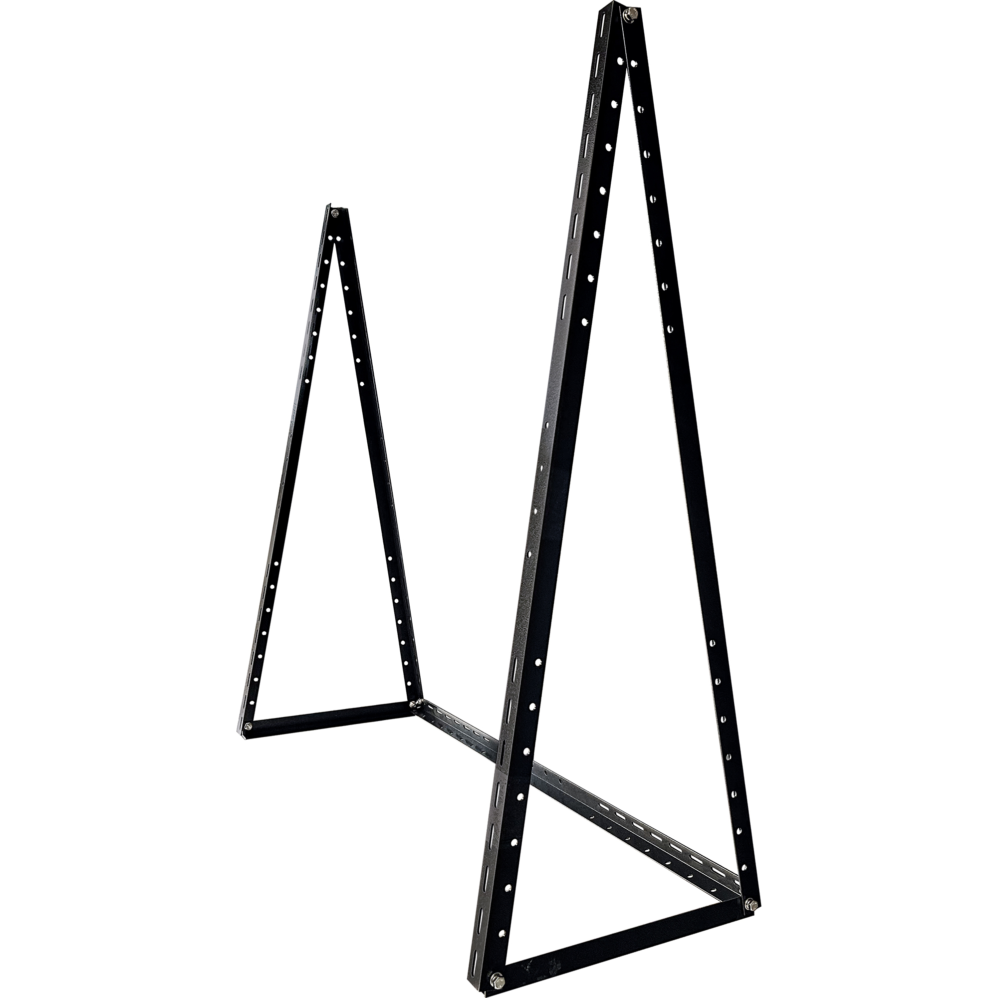 Ständerwerk Solarmodul Aluminium schwarz 113 x 3 x 3 cm