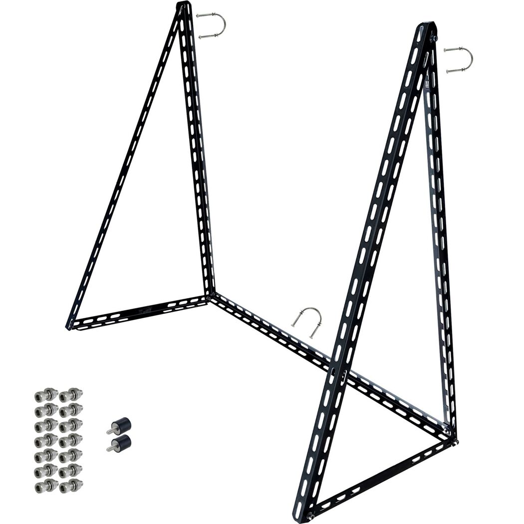 Ständerwerk 'SOBM1030' Solarmodul Aluminium schwarz 113 x 3 x 3 cm