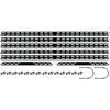 Ständerwerk 'SOBM1030' Solarmodul Aluminium schwarz 113 x 3 x 3 cm