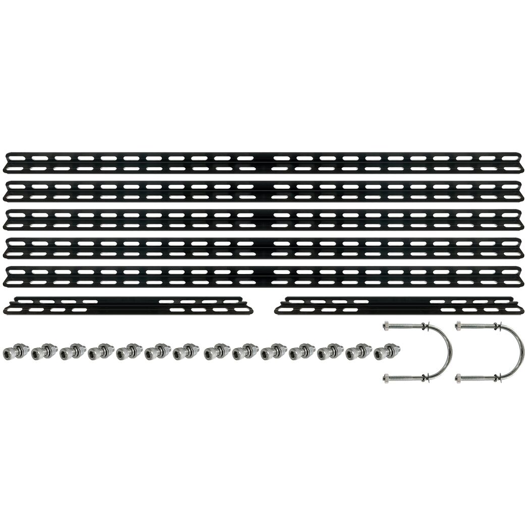 Ständerwerk 'SOBM1030' Solarmodul Aluminium schwarz 113 x 3 x 3 cm