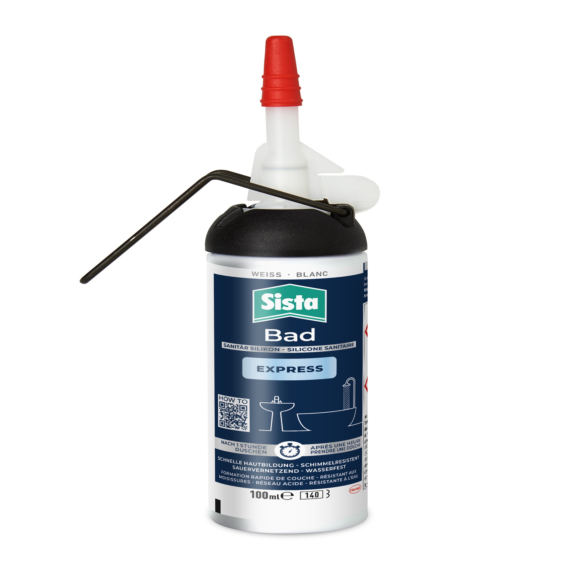 Expresssilikon weiß 100 ml