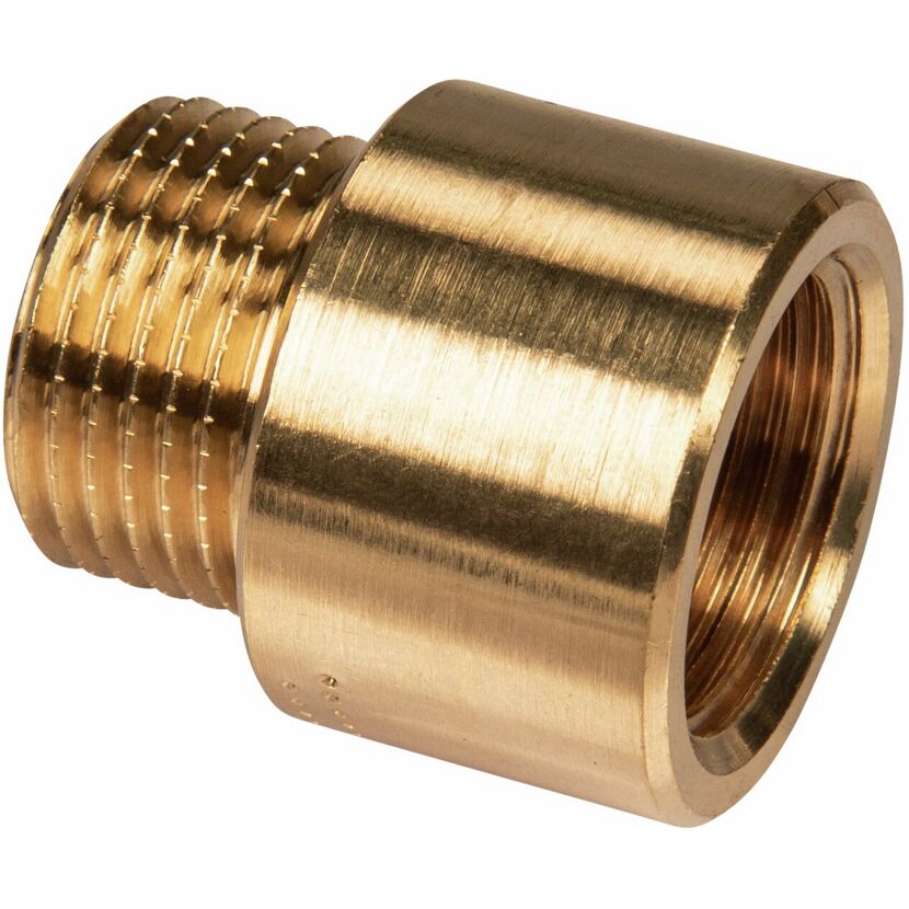 Hahnverlängerung Messing 3/8" IG/AG x 15 mm