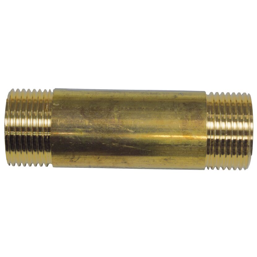 Rohrnippel Messing 1/2" AG x 80 mm