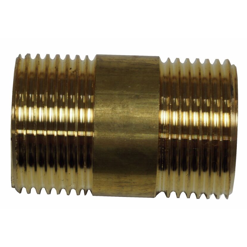 Rohrnippel Messing 3/4" AG x 40 mm