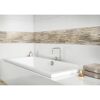 Wandfliese 'White' satin 29 x 89 x 1,1 cm