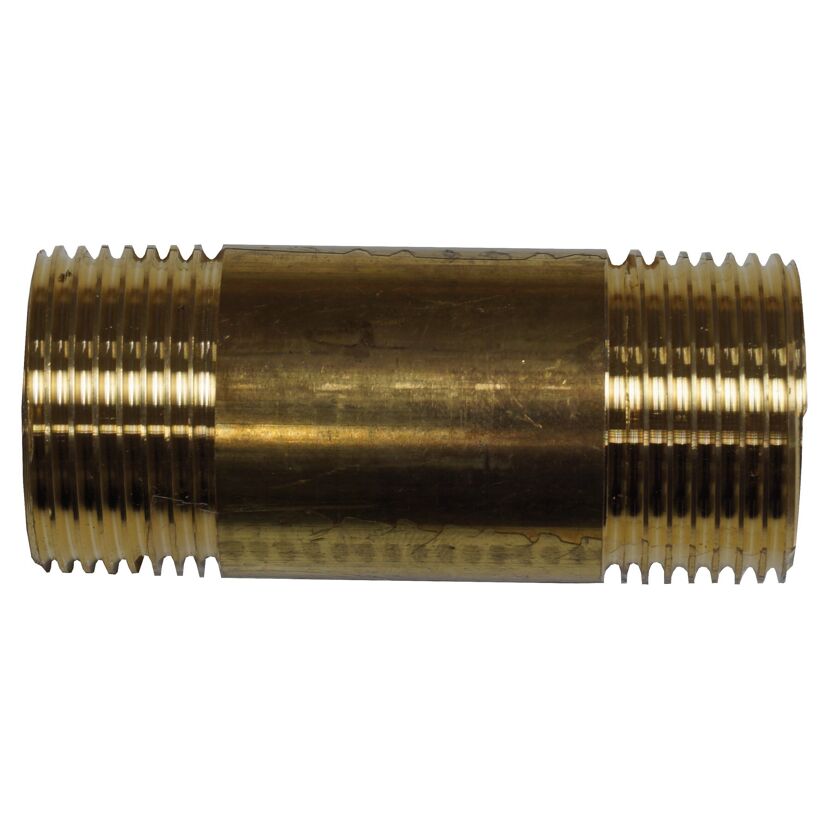 Rohrnippel Messing 3/4" AG x 60 mm