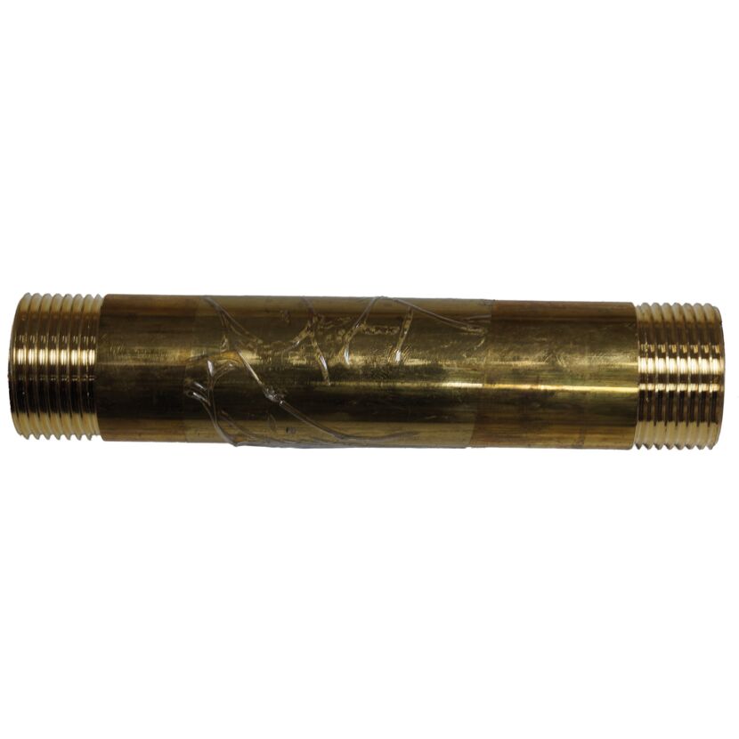 Rohrnippel Messing 3/4" AG x 120 mm