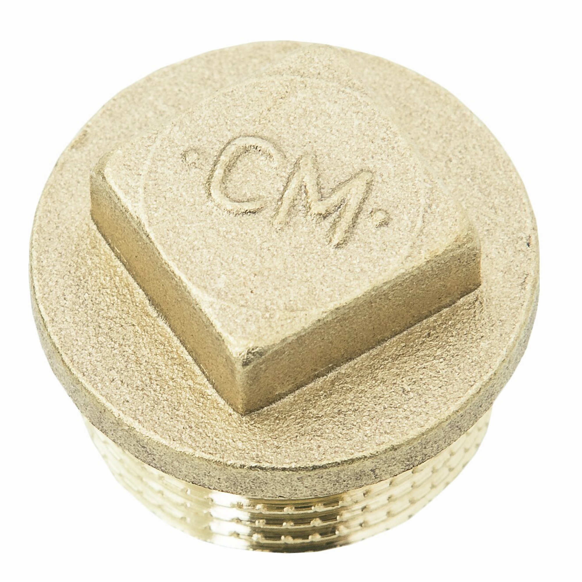 Stopfen Messing 3/8" AG