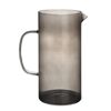 Glaskaraffe 'Karina' schwarz 1,7 l