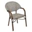 Gartenstuhl 'Rita' Aluminium beige 60,5 x 56 x 85 cm