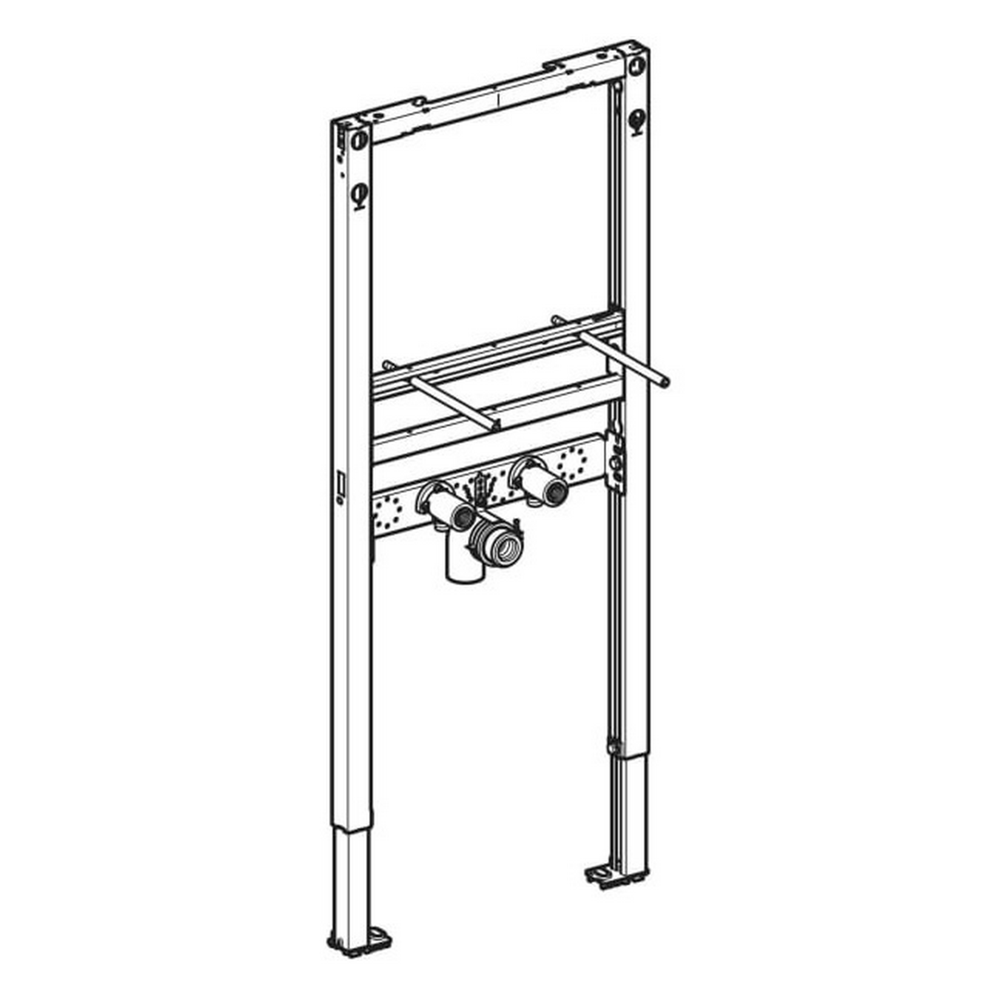 Duofix-Element für Waschtisch 112 cm
