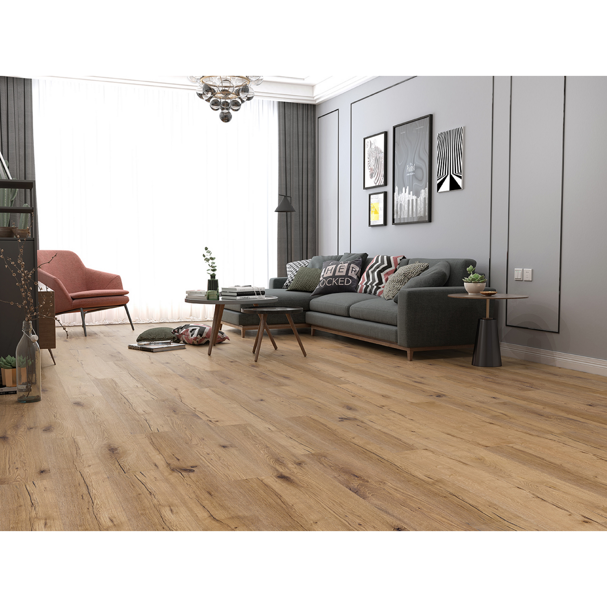 Laminat '731-4'  Eiche natur 7 mm