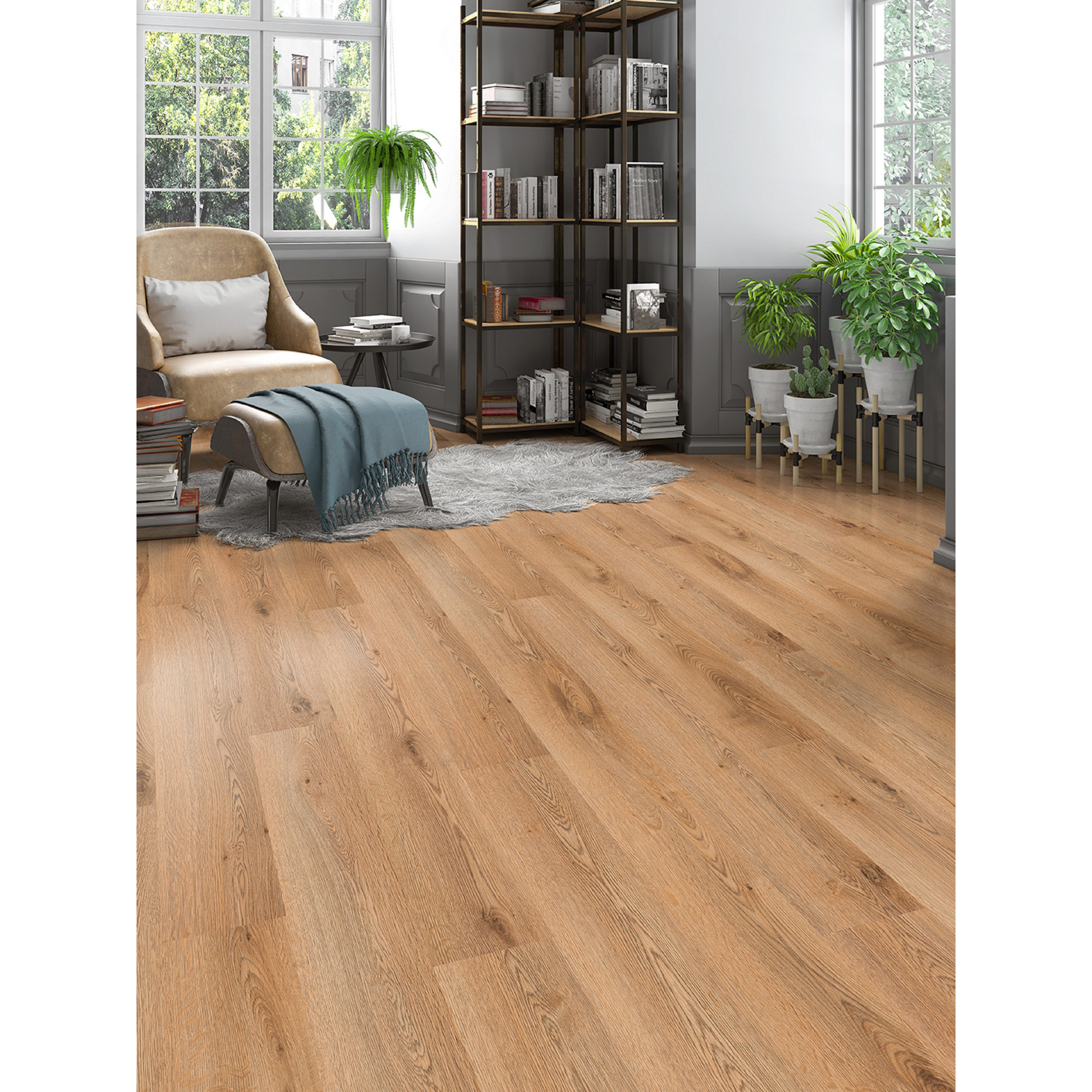 Laminat '832-0' Eiche natur-beige 8 mm