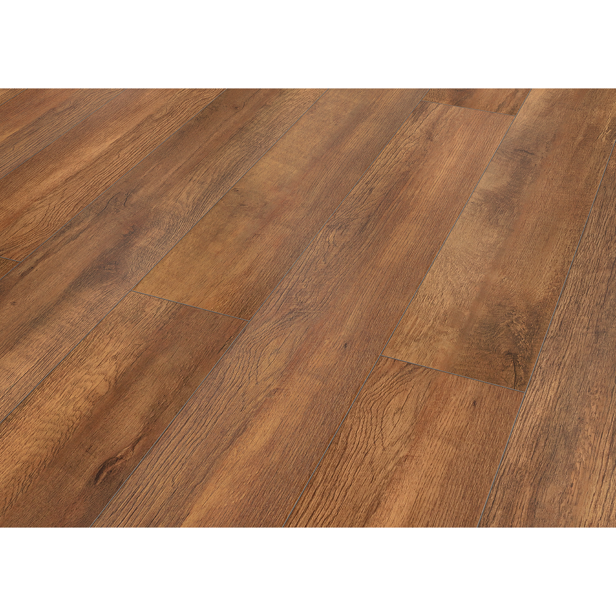 Laminat '832-4' Eiche saegerau hellbraun 8 mm