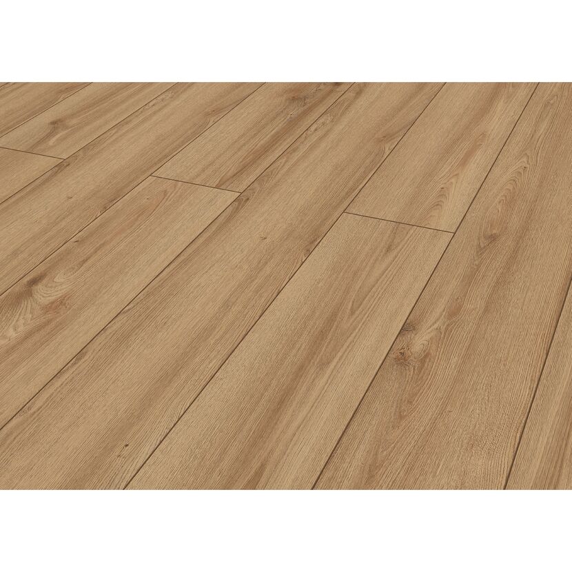 Laminat '832-4' Hillcrest Eiche hell-natur wasserresistent 8 mm