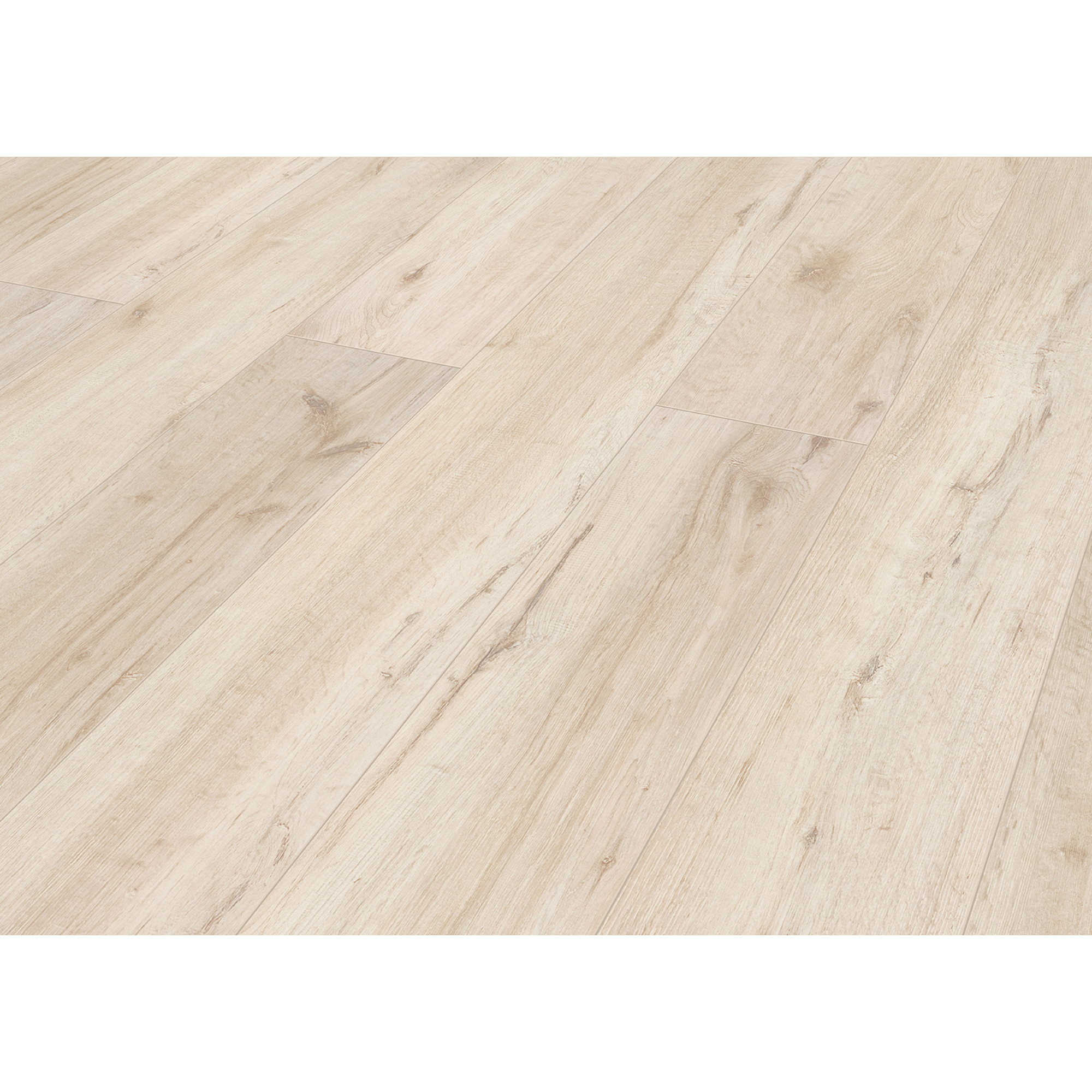Laminat '832-4 XL' Eiche weiß 8 mm