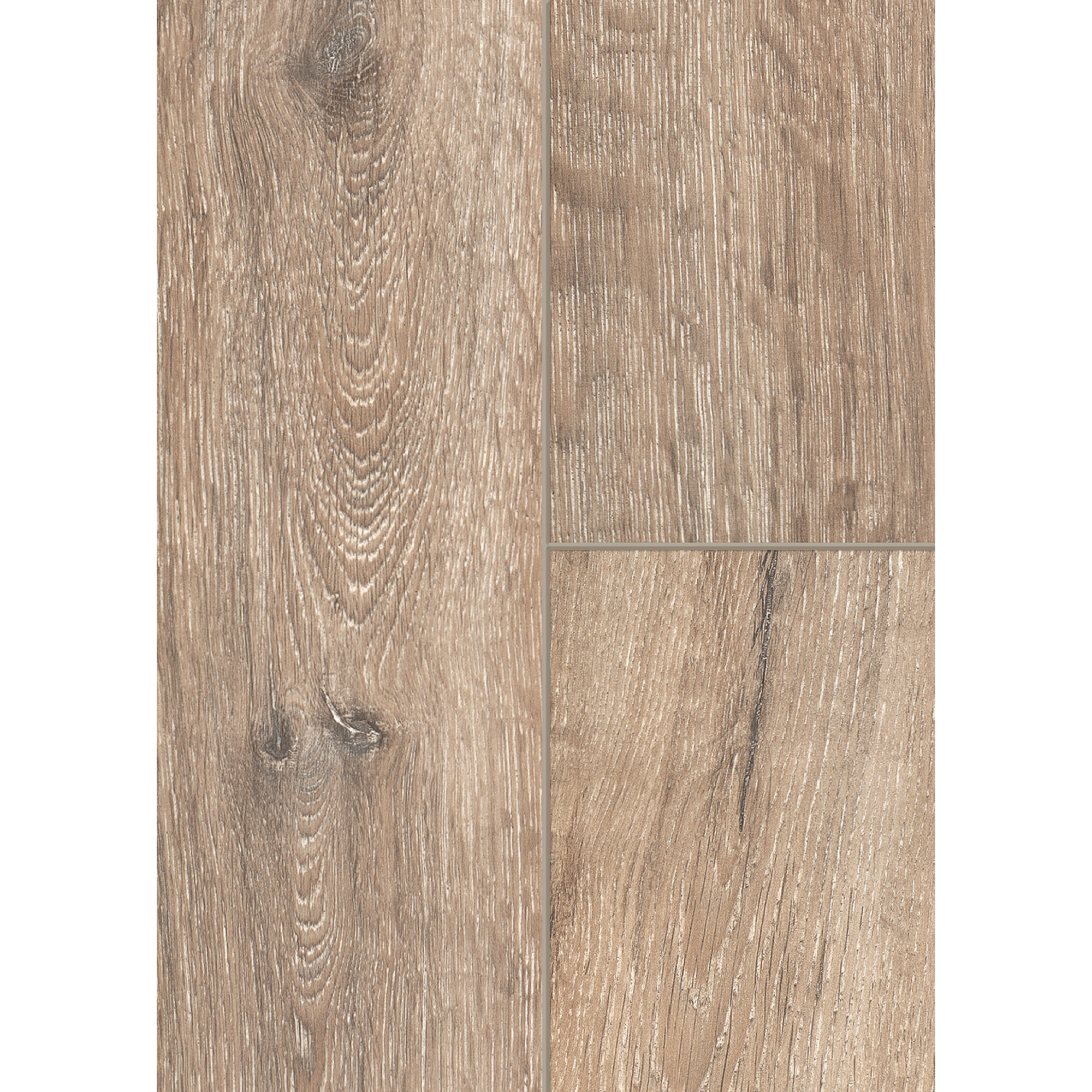 Laminta '832-4 XL' Eiche grau-braun wasserresistent 8 mm