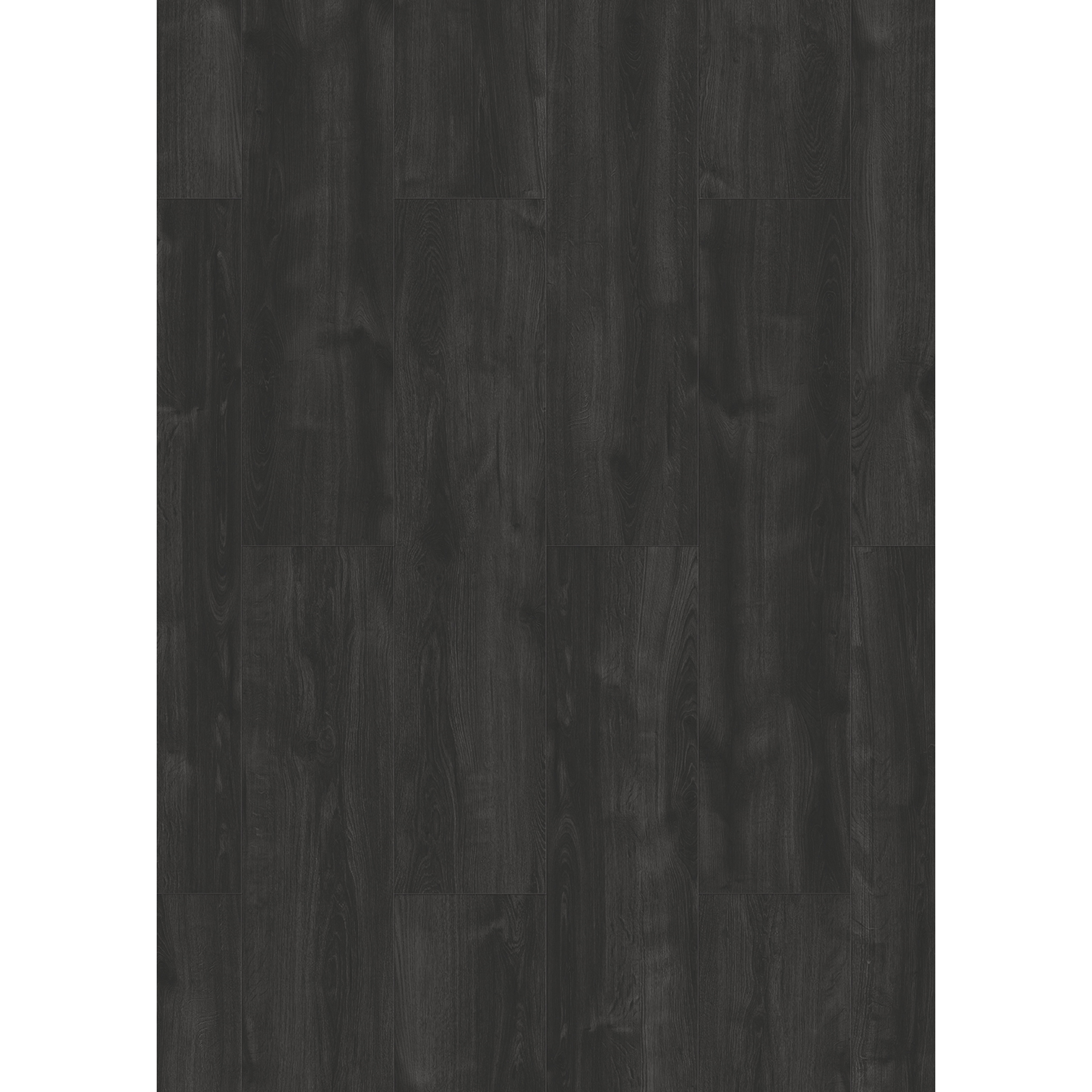 Laminat 'Skyline Large Benson XL' Eiche schwarz 8 mm