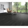 Laminat 'Skyline Large Benson XL' Eiche schwarz 8 mm
