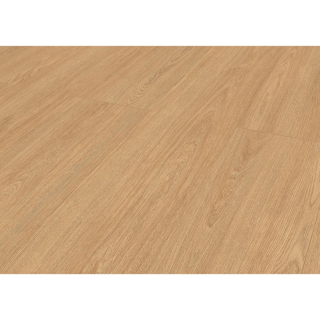 Laminat 'LF 833-4 XL' Marlo Eiche hellbraun wasserresistent 8 mm