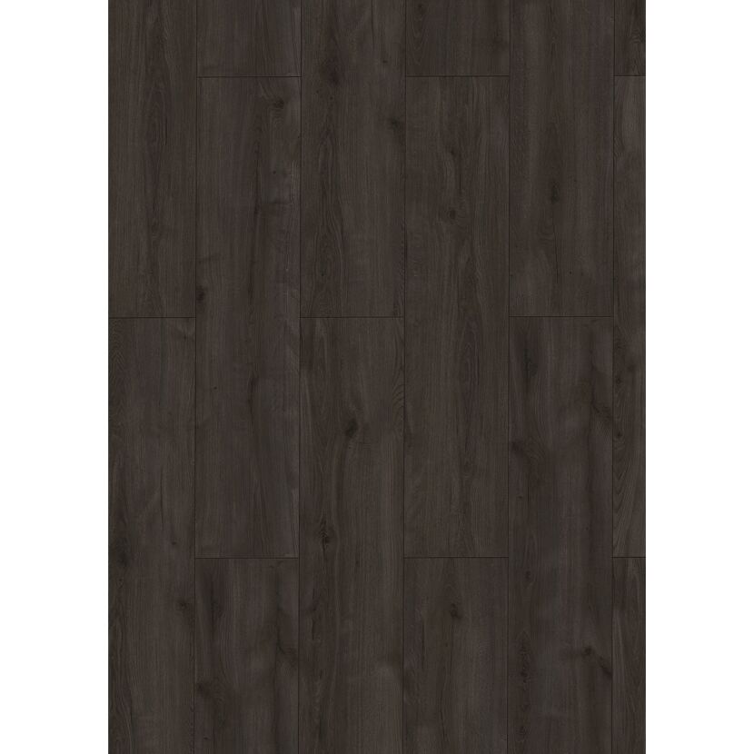 Laminat '833-4 XL' Santos Eiche schwarz wasserresistent 8 mm