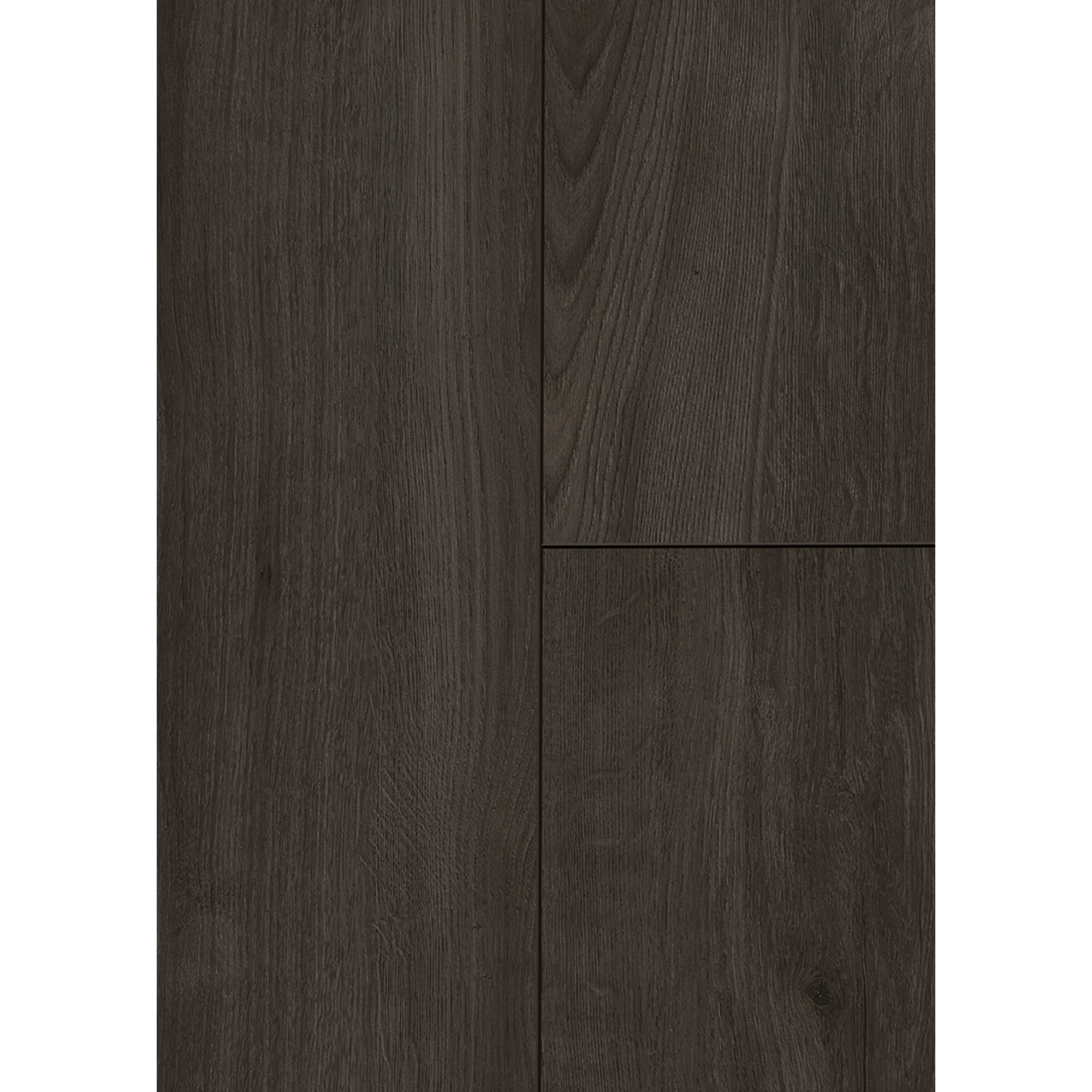 Laminat '833-4 XL' Santos Eiche schwarz wasserresistent 8 mm