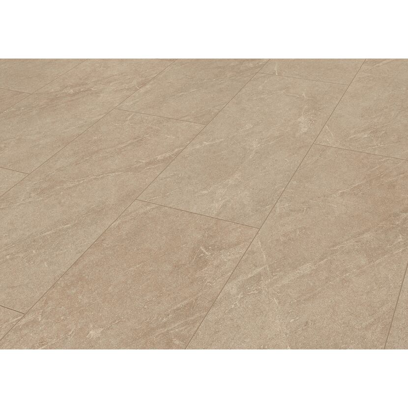 Laminat 'Visio Grande' Dolomit sand wasserresistent 8 mm