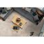 Laminat 'Visio Grande' Beton grau wasserresistent 8 mm